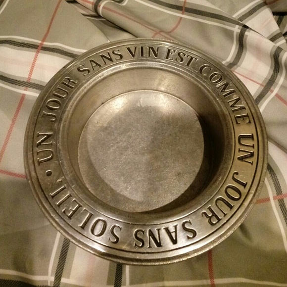 Unknown Dining Pewter Wine Bottle Holder Poshmark